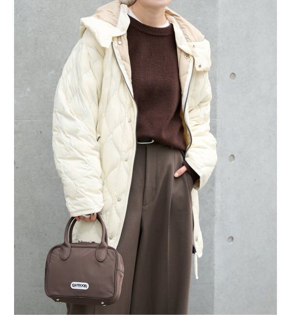 OUTDOOR PRODUCTS Usual Things「≪予約≫TAION ex 2way half coat」|ダウン|
