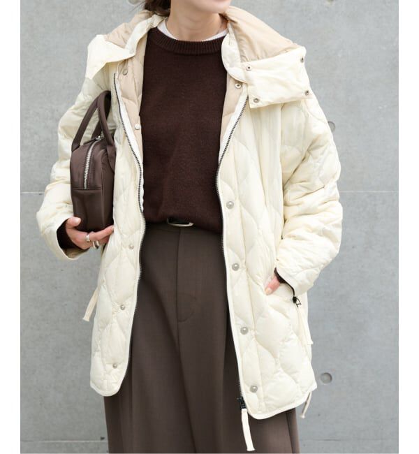 OUTDOOR PRODUCTS Usual Things「≪予約≫TAION ex 2way half coat」|ダウン|