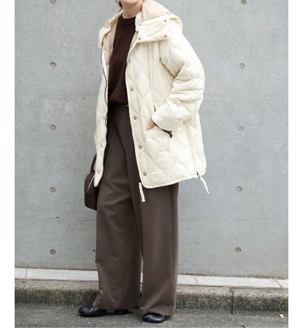 OUTDOOR PRODUCTS Usual Things「≪予約≫TAION ex 2way half coat」|ダウン|