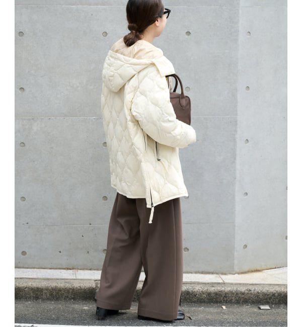 OUTDOOR PRODUCTS Usual Things「≪予約≫TAION ex 2way half coat」|ダウン|