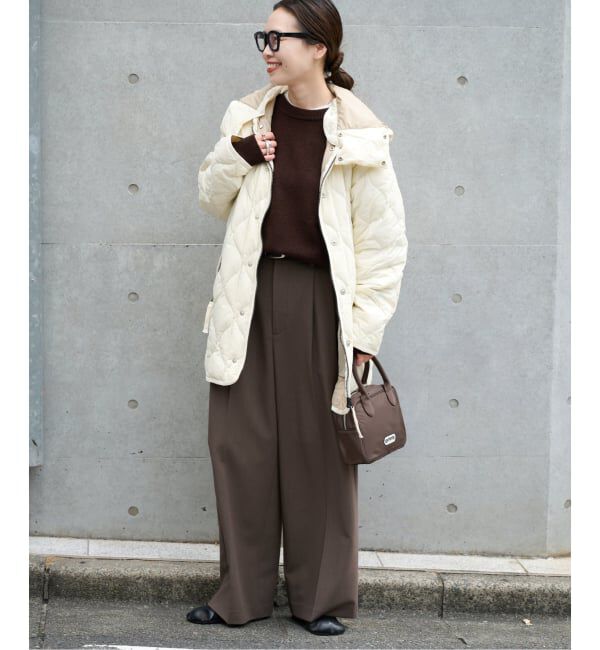 OUTDOOR PRODUCTS Usual Things「≪予約≫TAION ex 2way half coat」|ダウン|