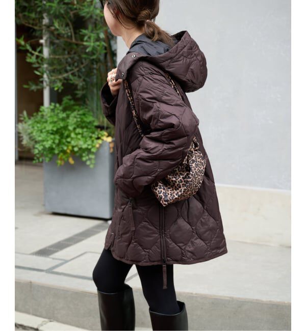 OUTDOOR PRODUCTS Usual Things「≪予約≫TAION ex 2way half coat」|ダウン|