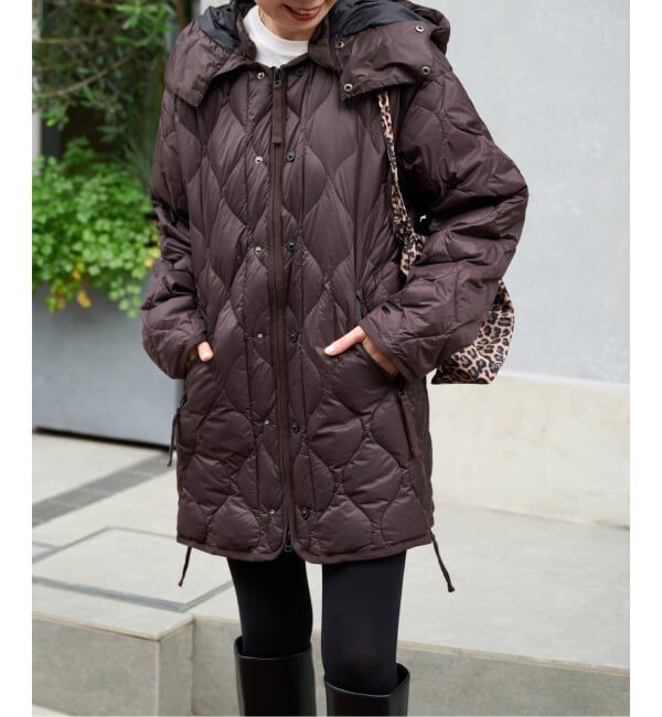 OUTDOOR PRODUCTS Usual Things「≪予約≫TAION ex 2way half coat」|ダウン|