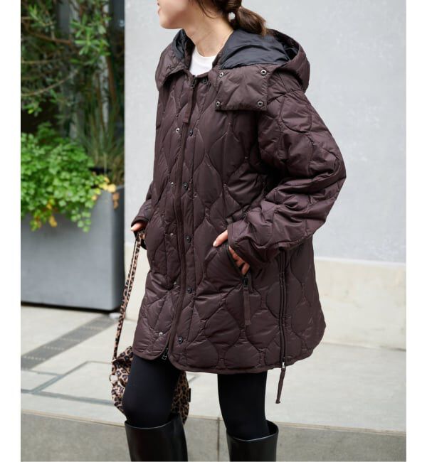OUTDOOR PRODUCTS Usual Things「≪予約≫TAION ex 2way half coat」|ダウン|