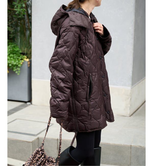 OUTDOOR PRODUCTS Usual Things「≪予約≫TAION ex 2way half coat」|ダウン|