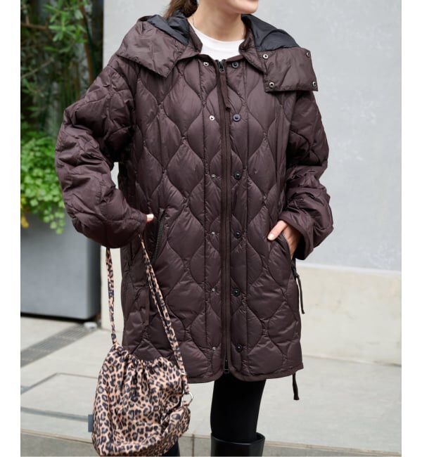 OUTDOOR PRODUCTS Usual Things「≪予約≫TAION ex 2way half coat」|ダウン|