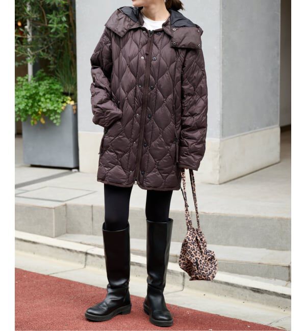 OUTDOOR PRODUCTS Usual Things「≪予約≫TAION ex 2way half coat」|ダウン|