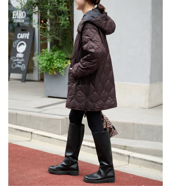 OUTDOOR PRODUCTS Usual Things「≪予約≫TAION ex 2way half coat」|ダウン|
