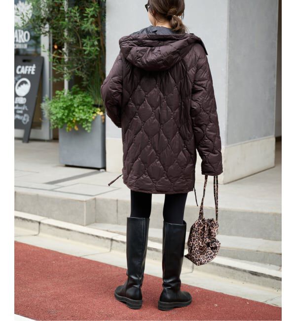 OUTDOOR PRODUCTS Usual Things「≪予約≫TAION ex 2way half coat」|ダウン|