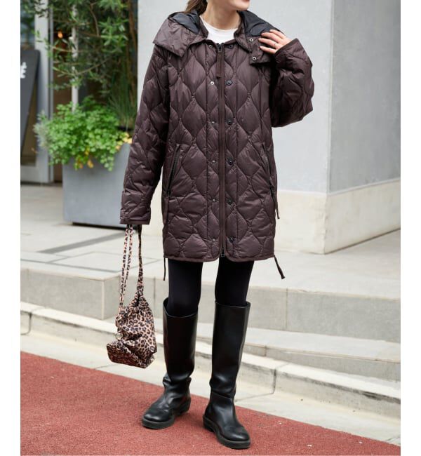 OUTDOOR PRODUCTS Usual Things「≪予約≫TAION ex 2way half coat」|ダウン|