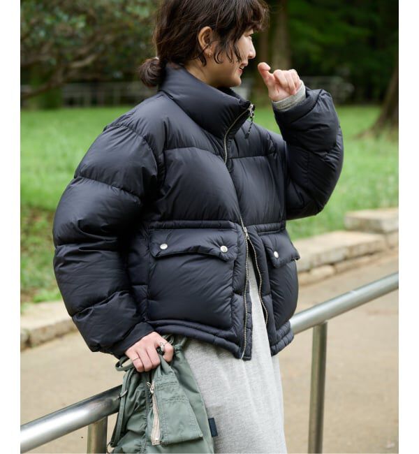 OUTDOOR PRODUCTS Usual Things「≪予約≫TAION ex VOLUME DOWN JK」|ダウン|ブラック