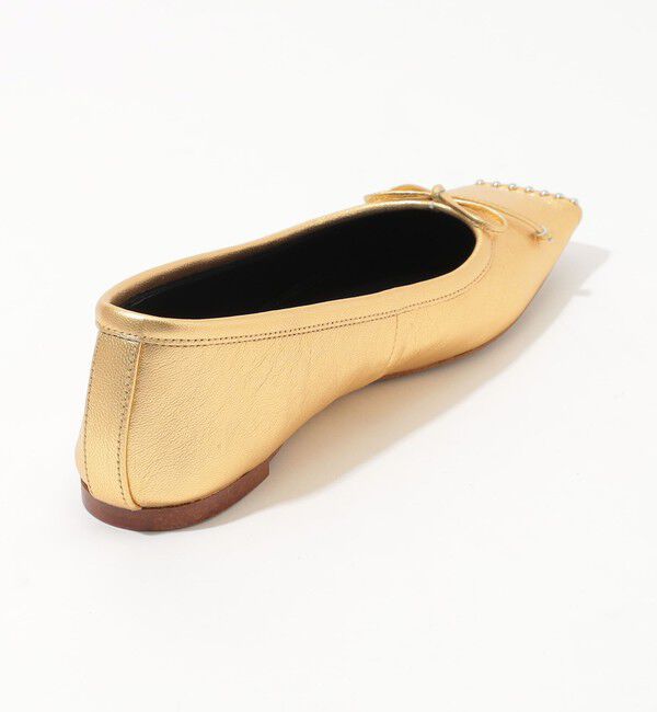 TOMORROWLAND GOODS「CHEMBUR SQ FLAT STUDS BALLET シューズ」|バレエシューズ|