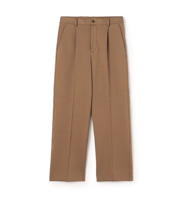 TOMORROWLAND MENS「スビンコットン ダンボール ワイドバレルパンツ」|その他|45 キャメル