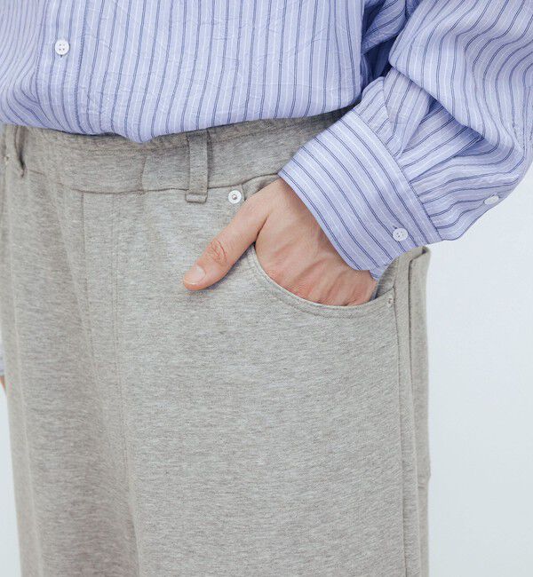 GALERIE VIE「コットン裏毛 イージーワイドパンツ」|その他|