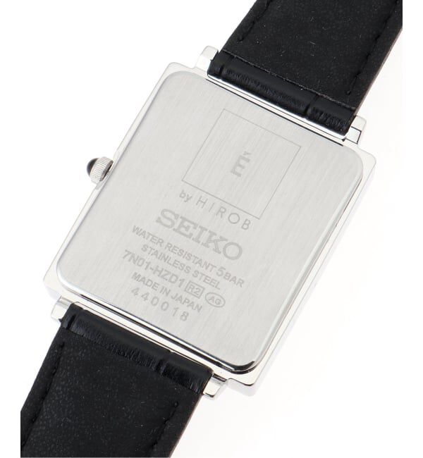HIROB「《予約》SEIKO Exclusive EDIFICE x HIROB Silver 別注」|腕時計|