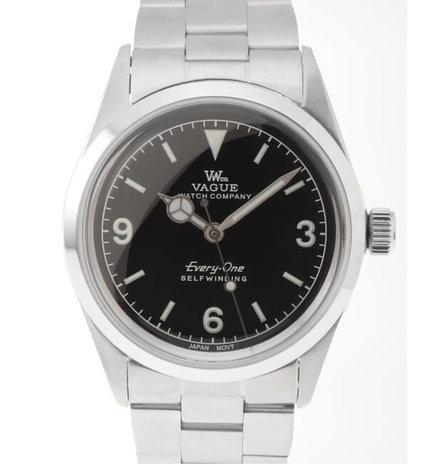 HIROB「VAGUE WATCH CO. Every-One Black 34ｍｍ」|腕時計|