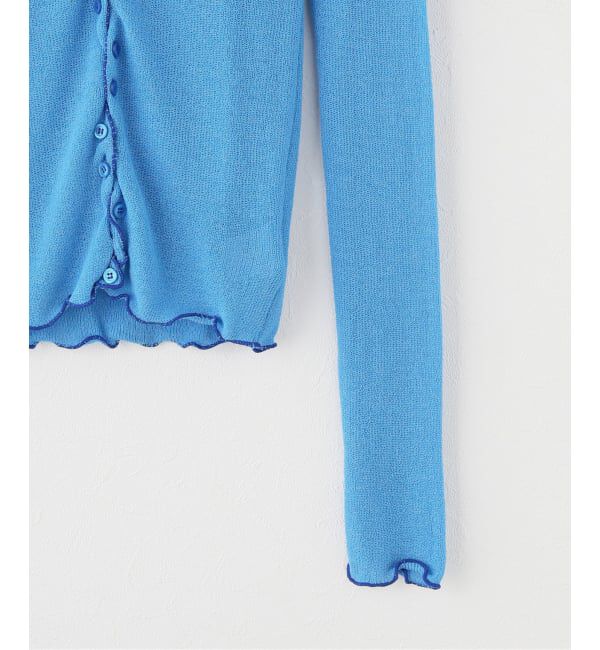 JOINT WORKS「OURSAALTY / アワーソルティ Zigwiggle Button Cardigan」|カーディガン|