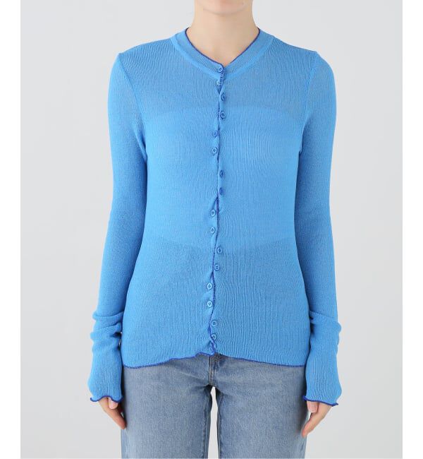 JOINT WORKS「OURSAALTY / アワーソルティ Zigwiggle Button Cardigan」|カーディガン|