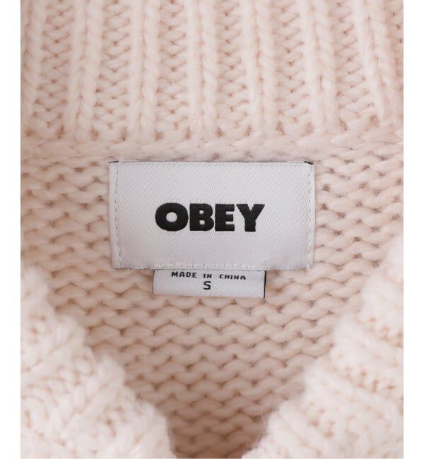 JOINT WORKS「OBEY / オベイ ETTA COWICHAN SWEATER」|カーディガン|