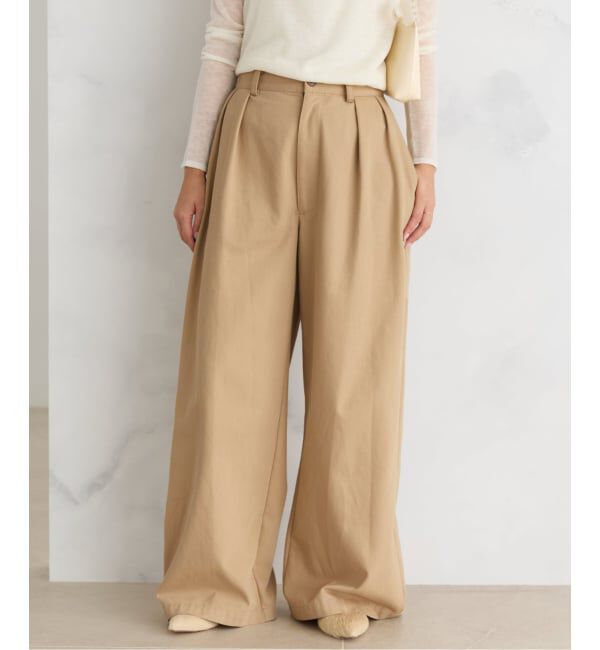 Plage「《一部店舗・WEB限定追加予約》vintage like チノパンツ 2」|チノ|