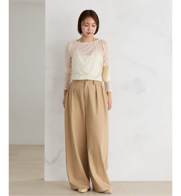 Plage「《一部店舗・WEB限定追加予約》vintage like チノパンツ 2」|チノ|