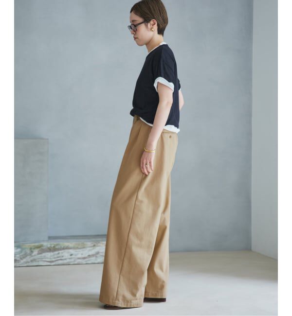 Plage「《一部店舗・WEB限定追加予約》vintage like チノパンツ 2」|チノ|