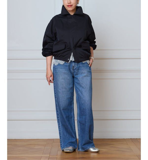 IENA LA BOUCLE「《洗濯機洗い可》IENA LA BOUCLE パウダリータフタブルゾン」|その他|