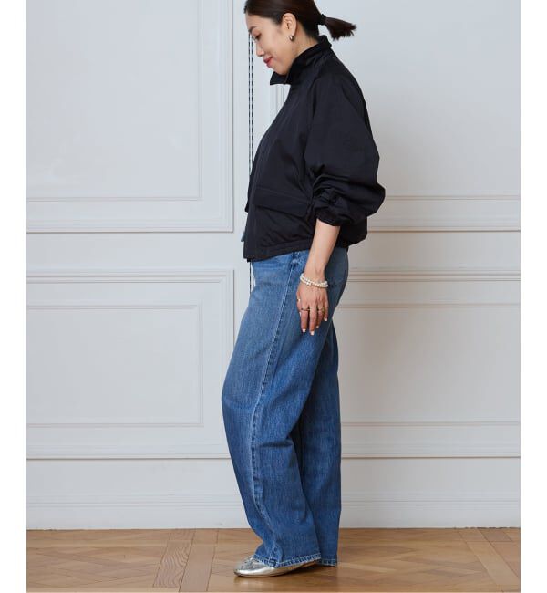 IENA LA BOUCLE「《洗濯機洗い可》IENA LA BOUCLE パウダリータフタブルゾン」|その他|