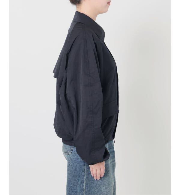 IENA LA BOUCLE「《洗濯機洗い可》IENA LA BOUCLE パウダリータフタブルゾン」|その他|