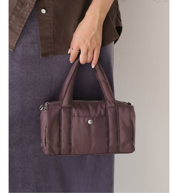 SLOBE IENA「OUTDOOR/アウトドア SLOBE別注 ナイロンダッフルバッグ」|その他|ボルドー