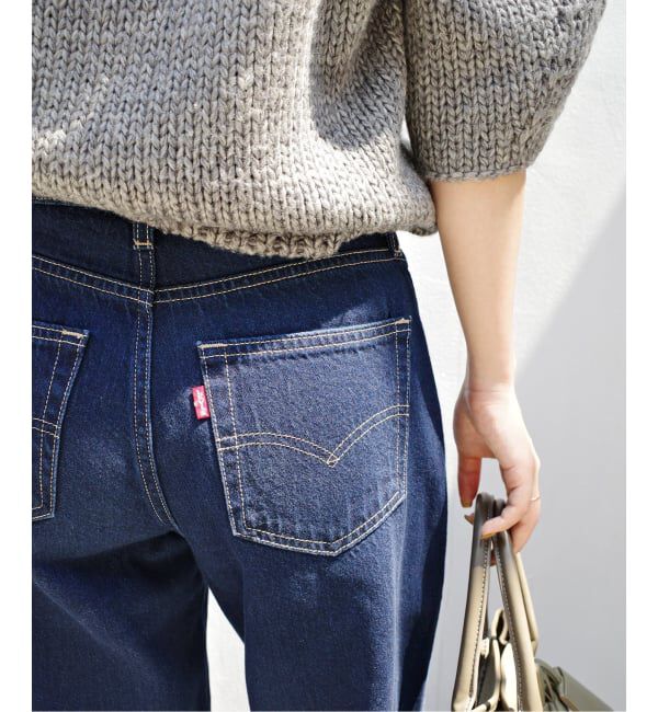 SLOBE IENA「Levi&rsquo;s/リーバイス SLOBE別注 CINCH WIDE LEG デニムパンツ」|デニム|