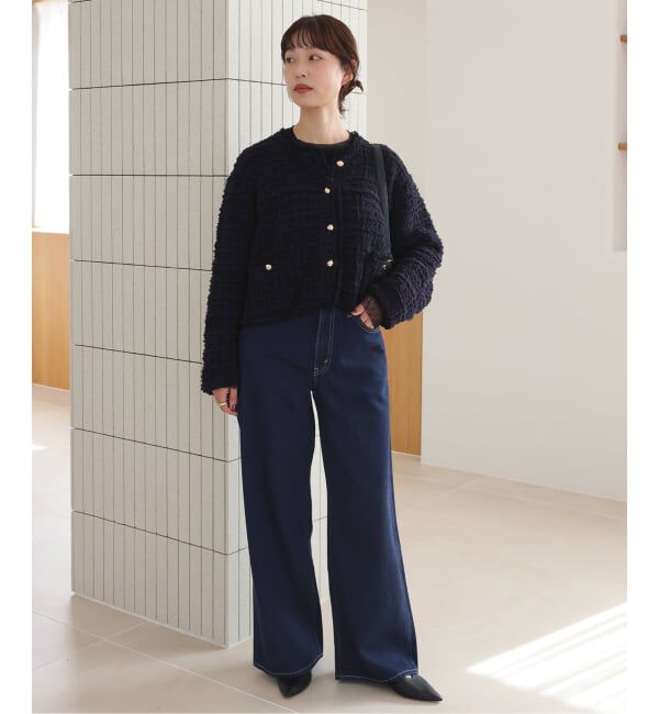 SLOBE IENA「Levi&rsquo;s/リーバイス SLOBE別注 CINCH WIDE LEG デニムパンツ」|デニム|