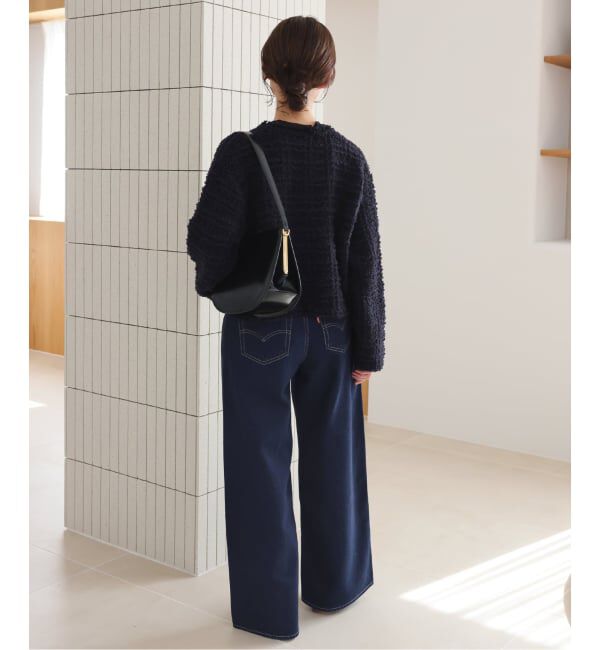 SLOBE IENA「Levi&rsquo;s/リーバイス SLOBE別注 CINCH WIDE LEG デニムパンツ」|デニム|