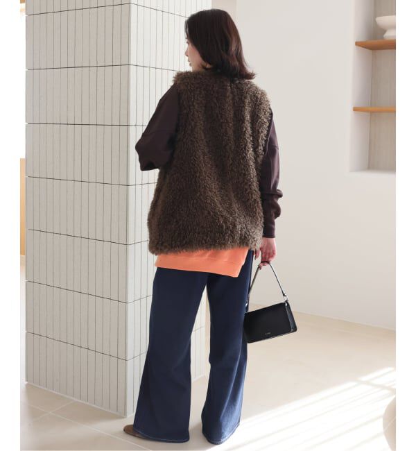 SLOBE IENA「Levi&rsquo;s/リーバイス SLOBE別注 CINCH WIDE LEG デニムパンツ」|デニム|