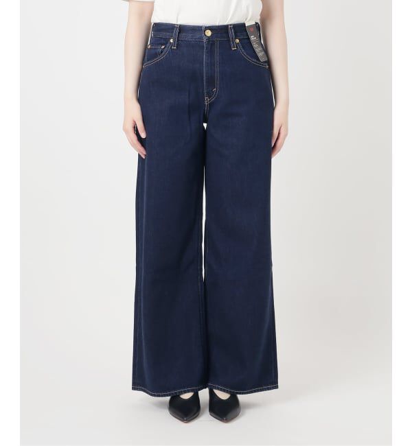 SLOBE IENA「Levi&rsquo;s/リーバイス SLOBE別注 CINCH WIDE LEG デニムパンツ」|デニム|