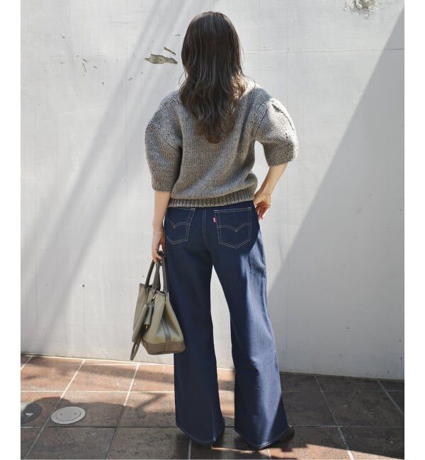 SLOBE IENA「Levi&rsquo;s/リーバイス SLOBE別注 CINCH WIDE LEG デニムパンツ」|デニム|
