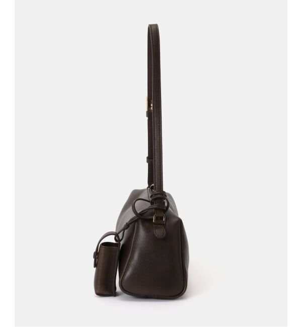IENA「TIME/タイム TRAPE LAMB LEATHER BAG バッグ TM2G7ABGC01W」|ショルダー・メッセンジャー|
