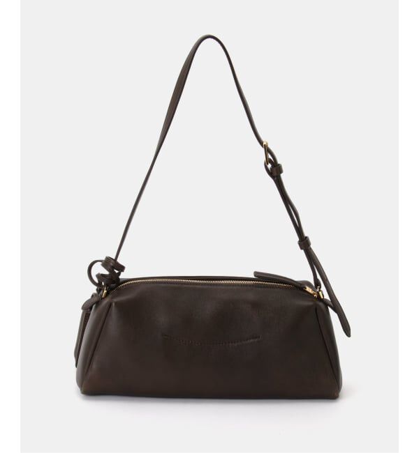 IENA「TIME/タイム TRAPE LAMB LEATHER BAG バッグ TM2G7ABGC01W」|ショルダー・メッセンジャー|