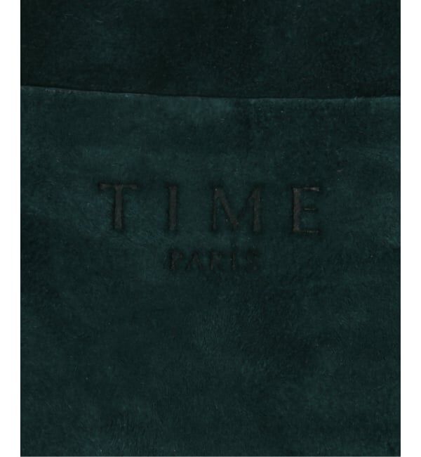 IENA「TIME/タイム TRAPE GOAT SUEDE BAG バッグ TM2G7ABGC01WP」|ショルダー・メッセンジャー|