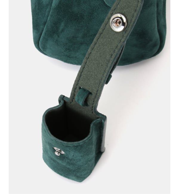 IENA「TIME/タイム TRAPE GOAT SUEDE BAG バッグ TM2G7ABGC01WP」|ショルダー・メッセンジャー|