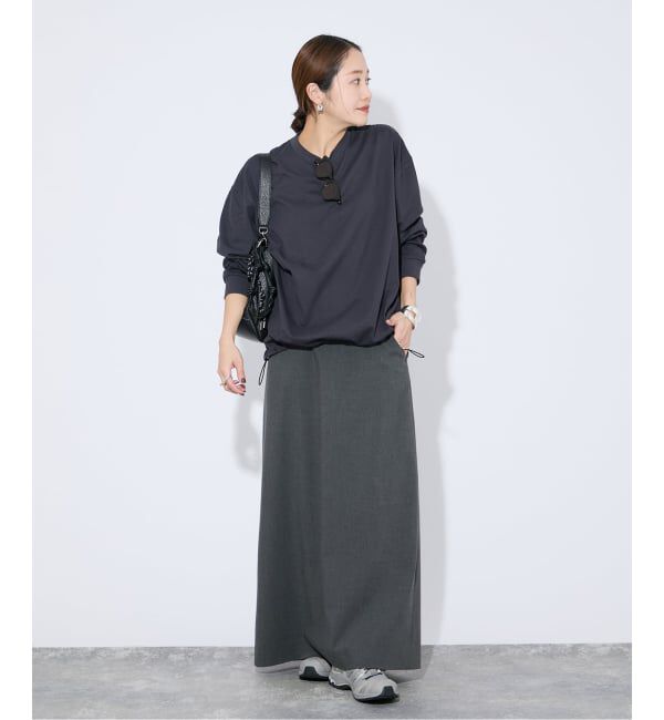 JOURNAL STANDARD「《追加2》シャーリングロングスリーブTシャツ」|Tシャツ・カットソー|