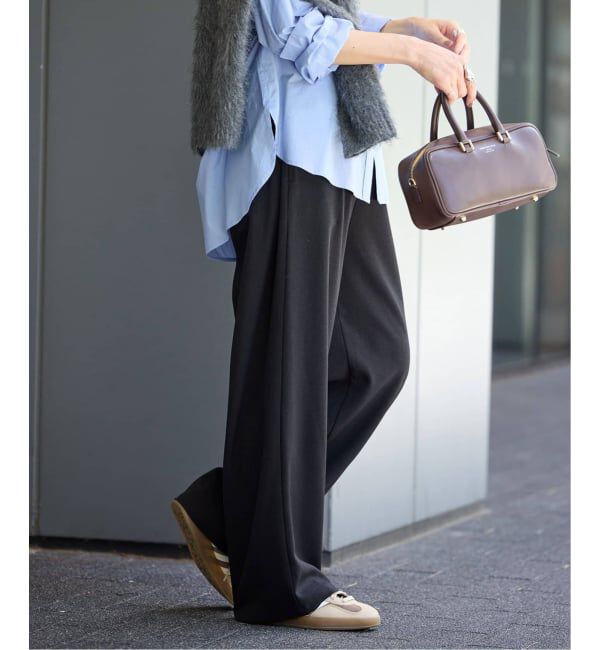 JOURNAL STANDARD「《追加3》ウールライクストレッチワイドパンツ」|その他|