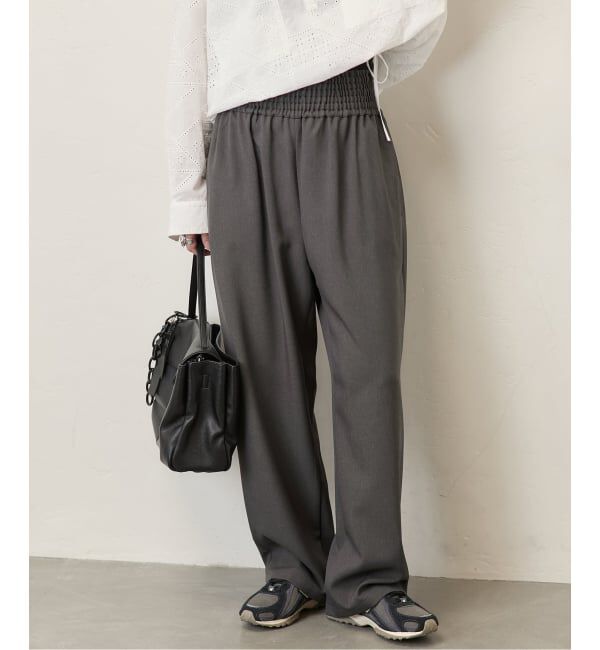 JOURNAL STANDARD「《追加3》ウールライクストレッチワイドパンツ」|その他|