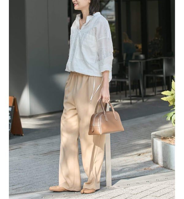 JOURNAL STANDARD「《追加3》ウールライクストレッチワイドパンツ」|その他|