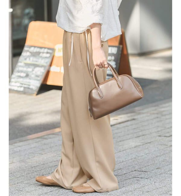 JOURNAL STANDARD「《追加3》ウールライクストレッチワイドパンツ」|その他|
