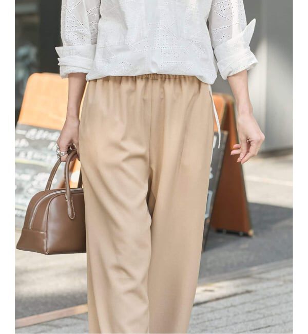 JOURNAL STANDARD「《追加3》ウールライクストレッチワイドパンツ」|その他|