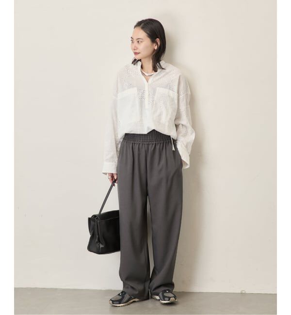 JOURNAL STANDARD「《追加3》ウールライクストレッチワイドパンツ」|その他|