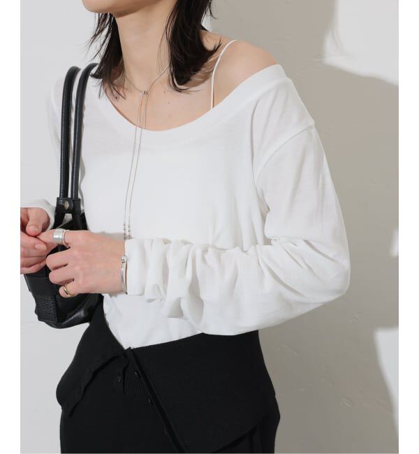 JOURNAL STANDARD「《追加》シアーフライス2WAYロングスリーブ」|Tシャツ・カットソー|