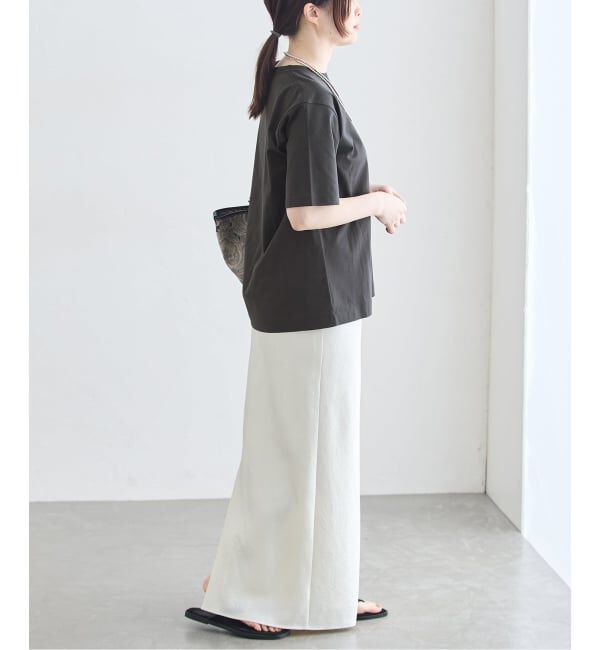 journal standard L'essage「47/2スーピマコンパクトTシャツ」|Tシャツ・カットソー|