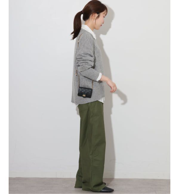 JOURNAL STANDARD relume「《予約》コットンサテンフリルシャツ」|シャツ・ブラウス|